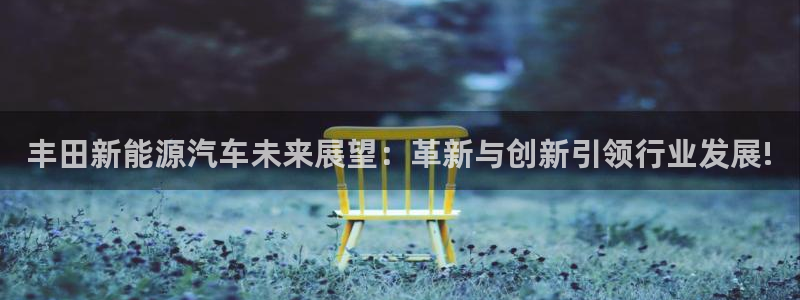 摩根娱乐宝官网:丰田新能源汽车未来展望:革新与创新引领行业发